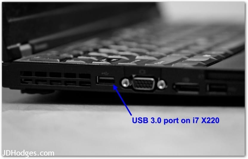 Which port is the USB 3.0 one? [SOLVED] | J.D. Hodges
