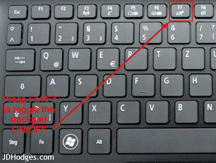 Disable/enable laptop trackpad [SOLVED] – Disable/enable laptop